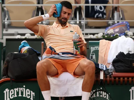 Novak Djokovic vive un infierno y pierde ante Joao Fonseca
