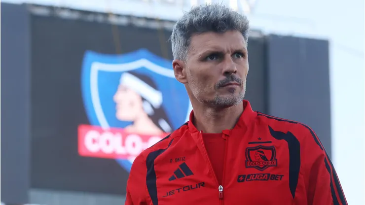 Fernando Ortiz respondió a los rumores de salida en Colo Colo.