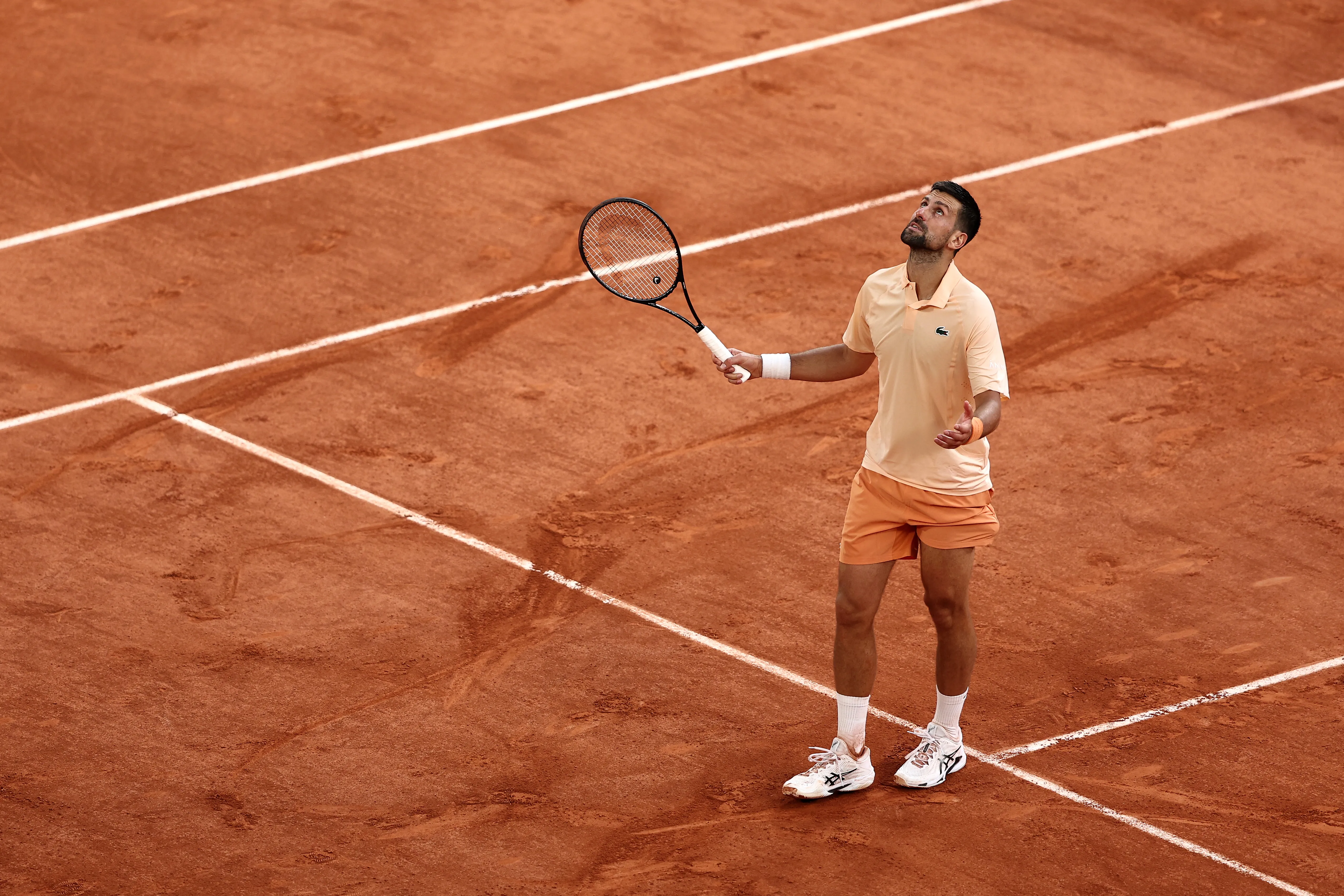 Novak Djokovic quedó eliminado de Roland Garros. (Photo by James Fearn/Getty Images)
