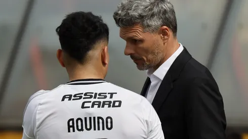 Claudio Aquino será baja en Colo Colo y Fernando Ortiz se la cantó clara.