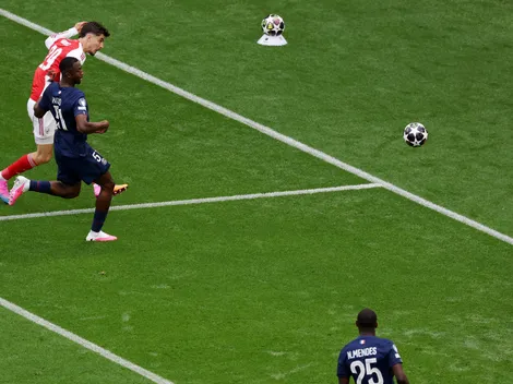 Video: Así abrió la cuenta el Arsenal en la final ante el PSG