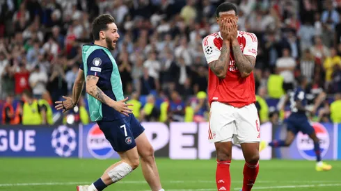 Gabriel fue el villano del Arsenal en la final de Champions League ante PSG.