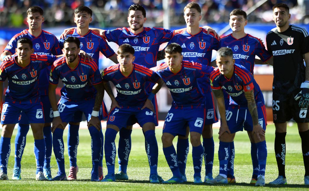 Formación confirmada de U. de Chile ante Concepción: cambios, bajas y regresos de Gago