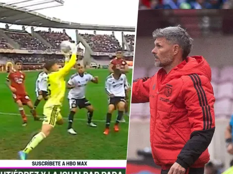 ¿Se enojo? Ortiz reacciona al grave error de Maureira en Colo Colo