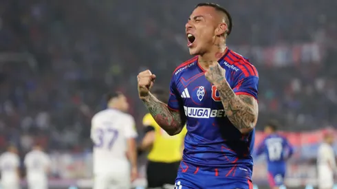 Eduardo Vargas marcó el tanto del triunfo de la U.