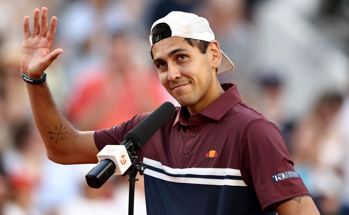 Alejandro Tabilo sueña en grande en Roland Garros: “Está todo permitido”