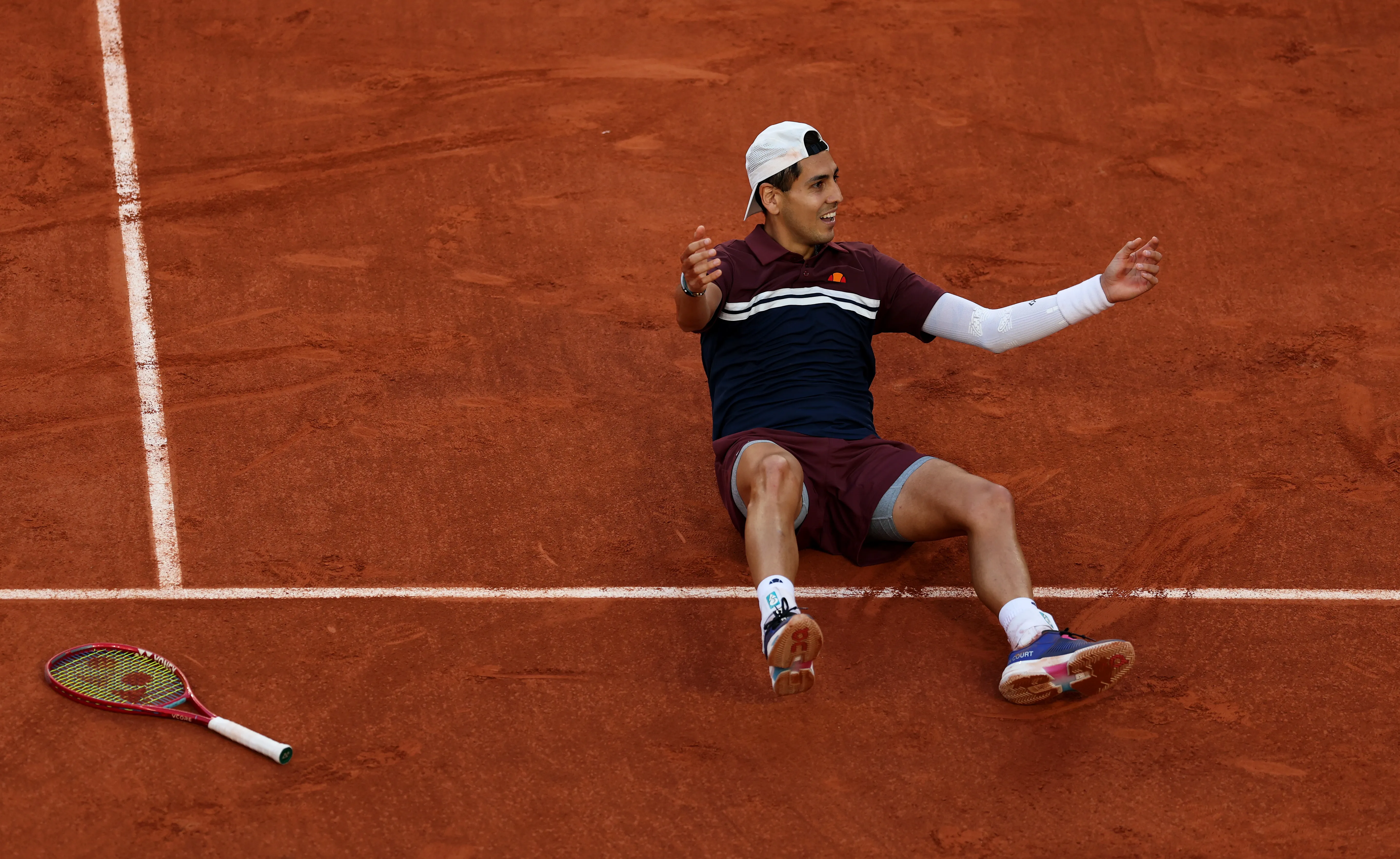 Alejandro Tabilo busca hacer historia en Roland Garros. (Photo by Clive Brunskill/Getty Images)