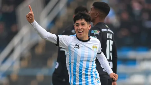 Gamalier Guzmán anotó un buen gol a los Dragones Celestes.