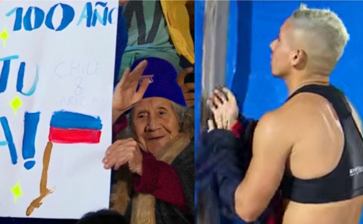 Donadell regala una camiseta de San Marcos de Arica a una hincha de 100 años: “Haré una excepción por la abuelita”