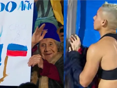 Crack de Primera B regala camiseta a hincha de 100 años: "Por la abuelita haré..."