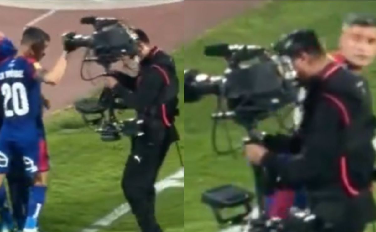 No se vio en TV: la agresión de Charles Aránguiz a un camarógrafo de TNT Sports en el triunfo de U de Chile vs Concepción