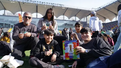 El álbum del mundial impacta en Chile
