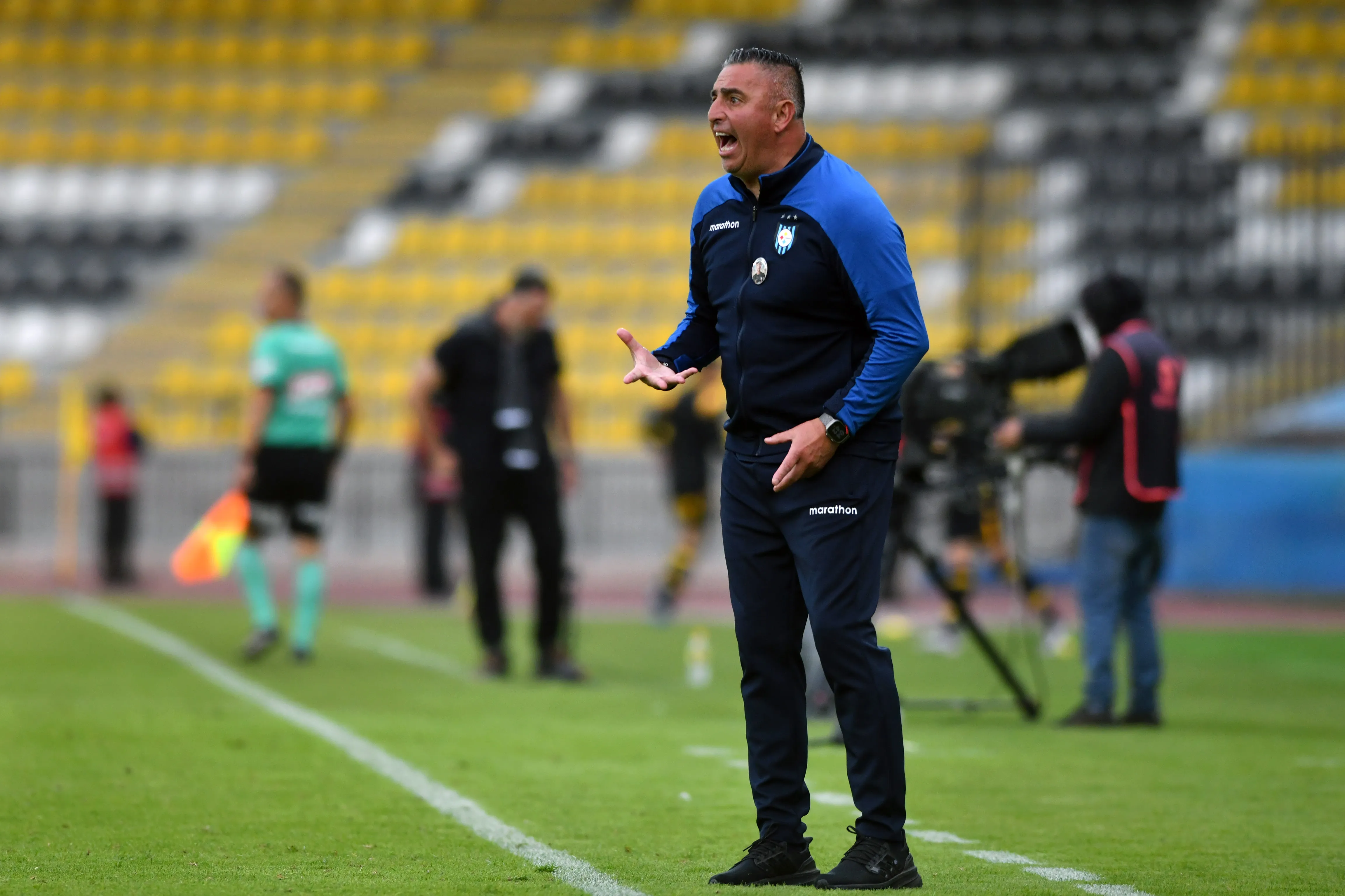 Jaime García tuvo una tarde agria contra la UC. (Alejandro Pizarro Ubilla/Photosport).