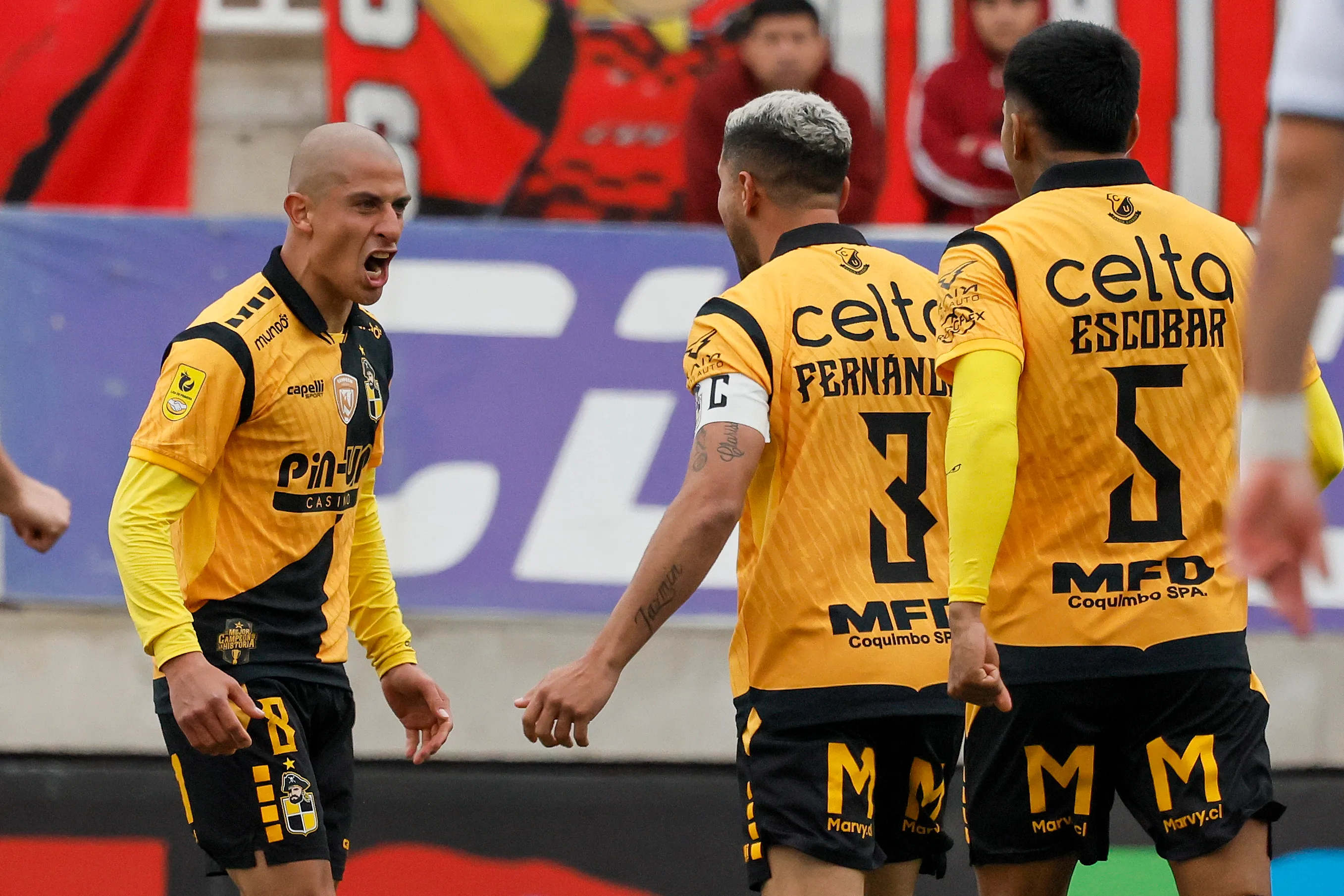 Coquimbo Unido festejó ante Limache. Foto: Andres Pina/Photosport