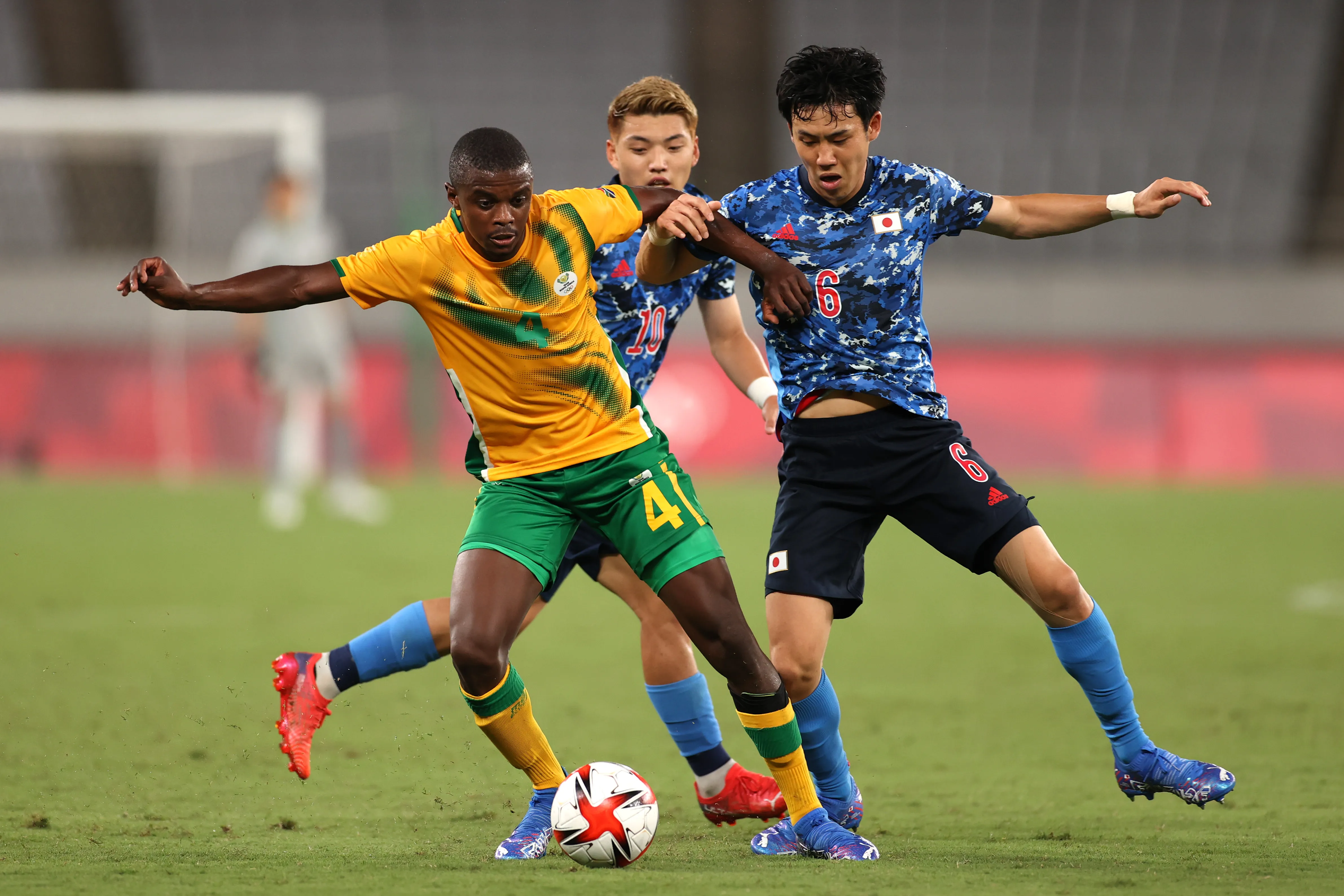 Mokoena peleará por ser el goleador sudafricano de los Mundiales | Getty Images