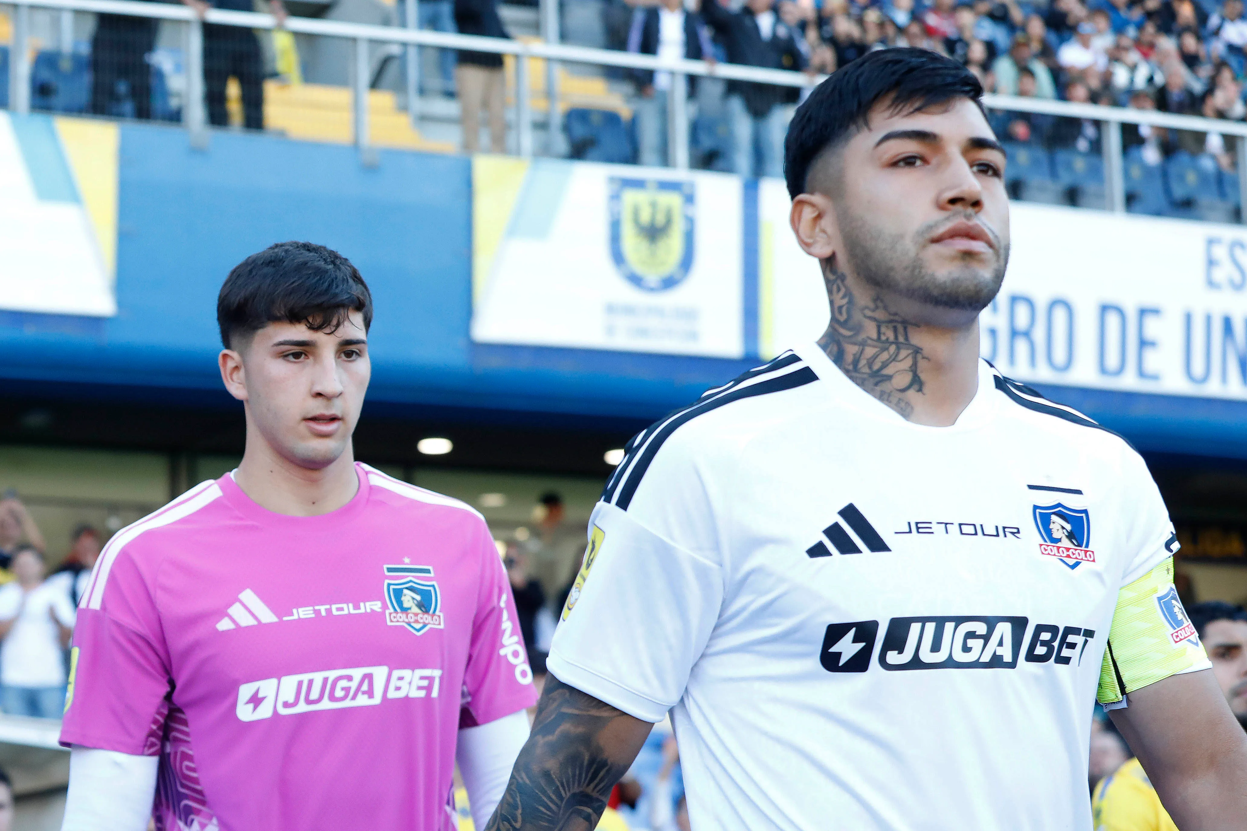 Gabriel Maureira y Diego Ulloa serán bajas en Colo Colo para visitar a Huachipato. | Foto: Photosport.
