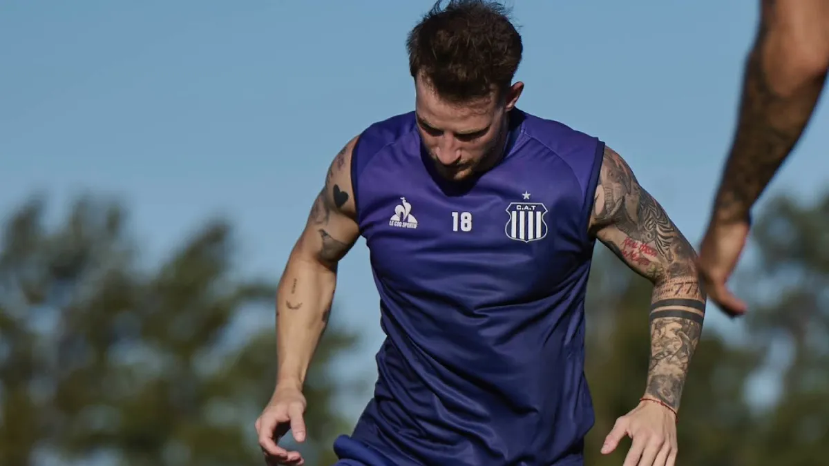 Bruno Barticciotto viene de un semestre para el olvido en Talleres de Córdoba. | Foto: Archivo.