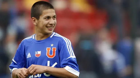 Benjamín Inostroza en la Universidad de Chile durante 2012.