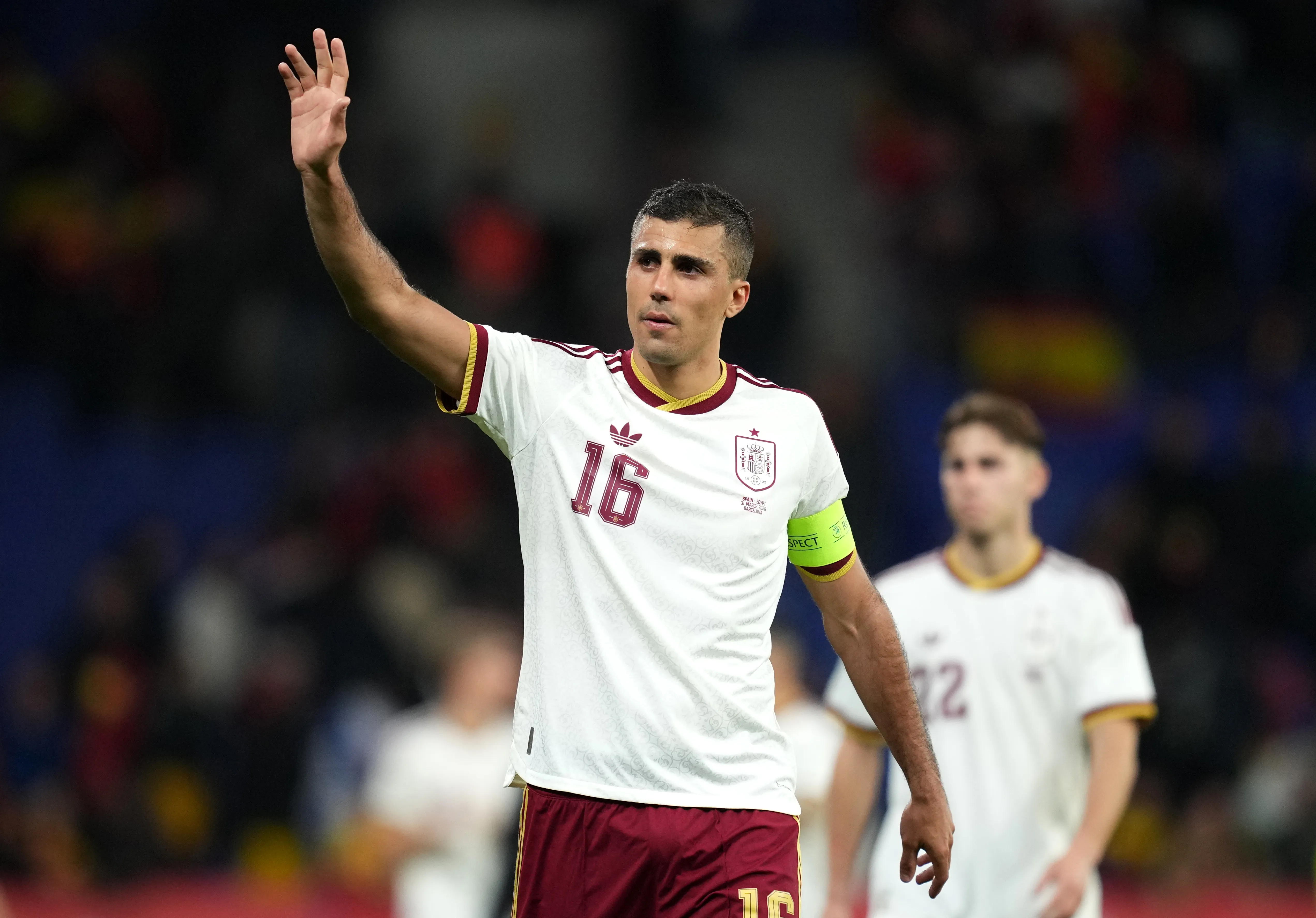 Rodri es el líder de España. (Photo by Alex Caparros/Getty Images)