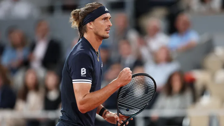 Alexander Zverev está en semifinales en Roland Garros.