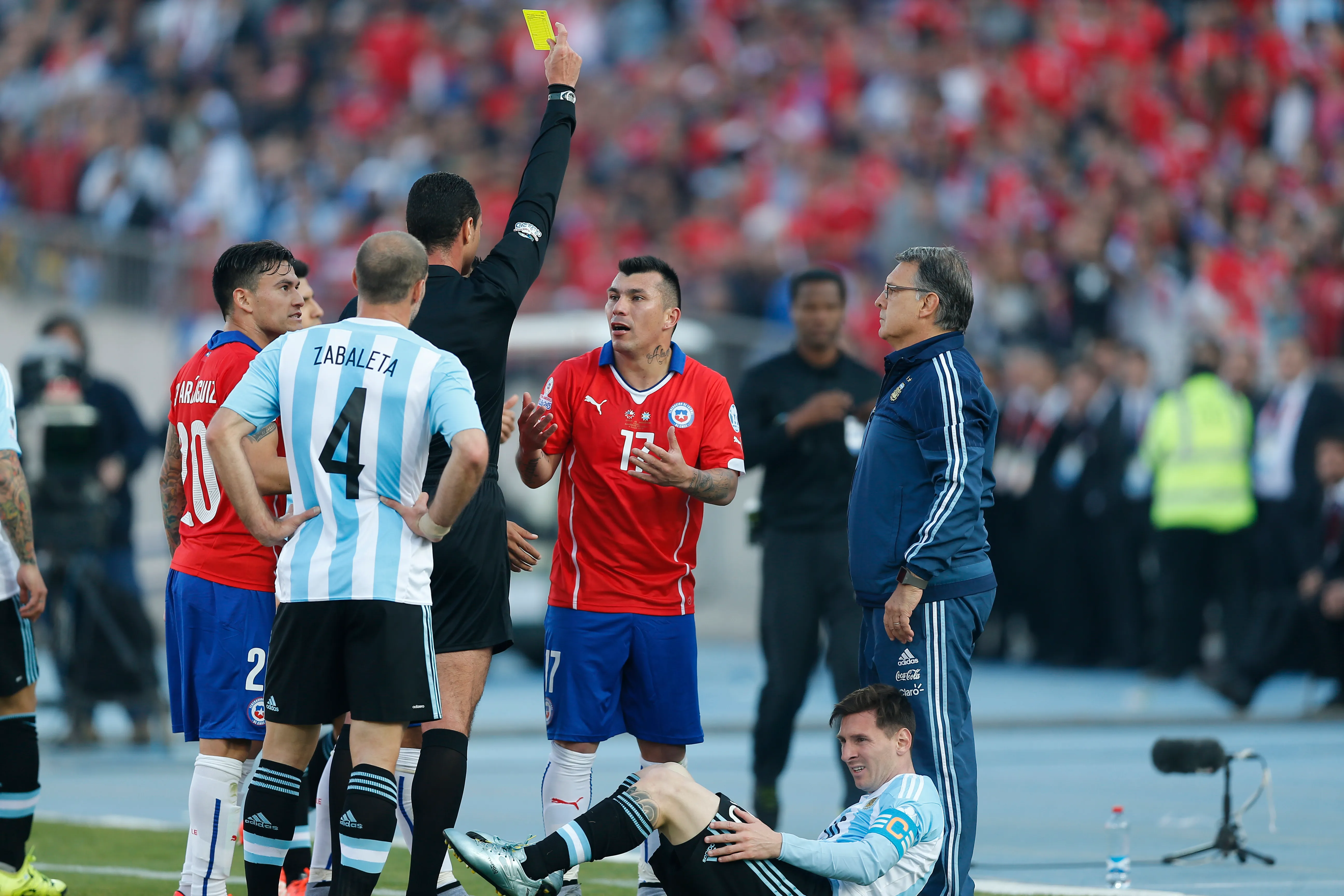 Roldán y el duelo inolvidable con Chile /Photosport