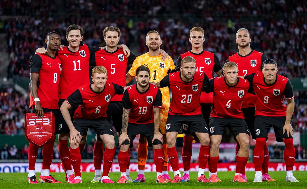 Todo lo que debes saber sobre Austria en el Mundial 2026: nómina, rivales, figura, esquema táctico y más