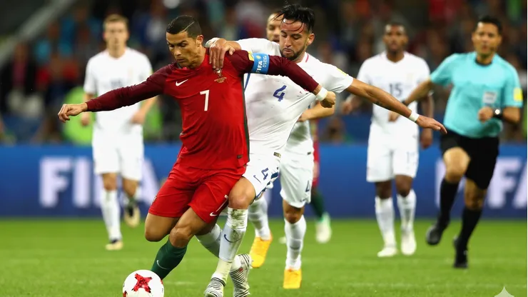 Chile volverá a enfrentar a Portugal desde el 2017 en semifinales de la Copa Confederaciones.
