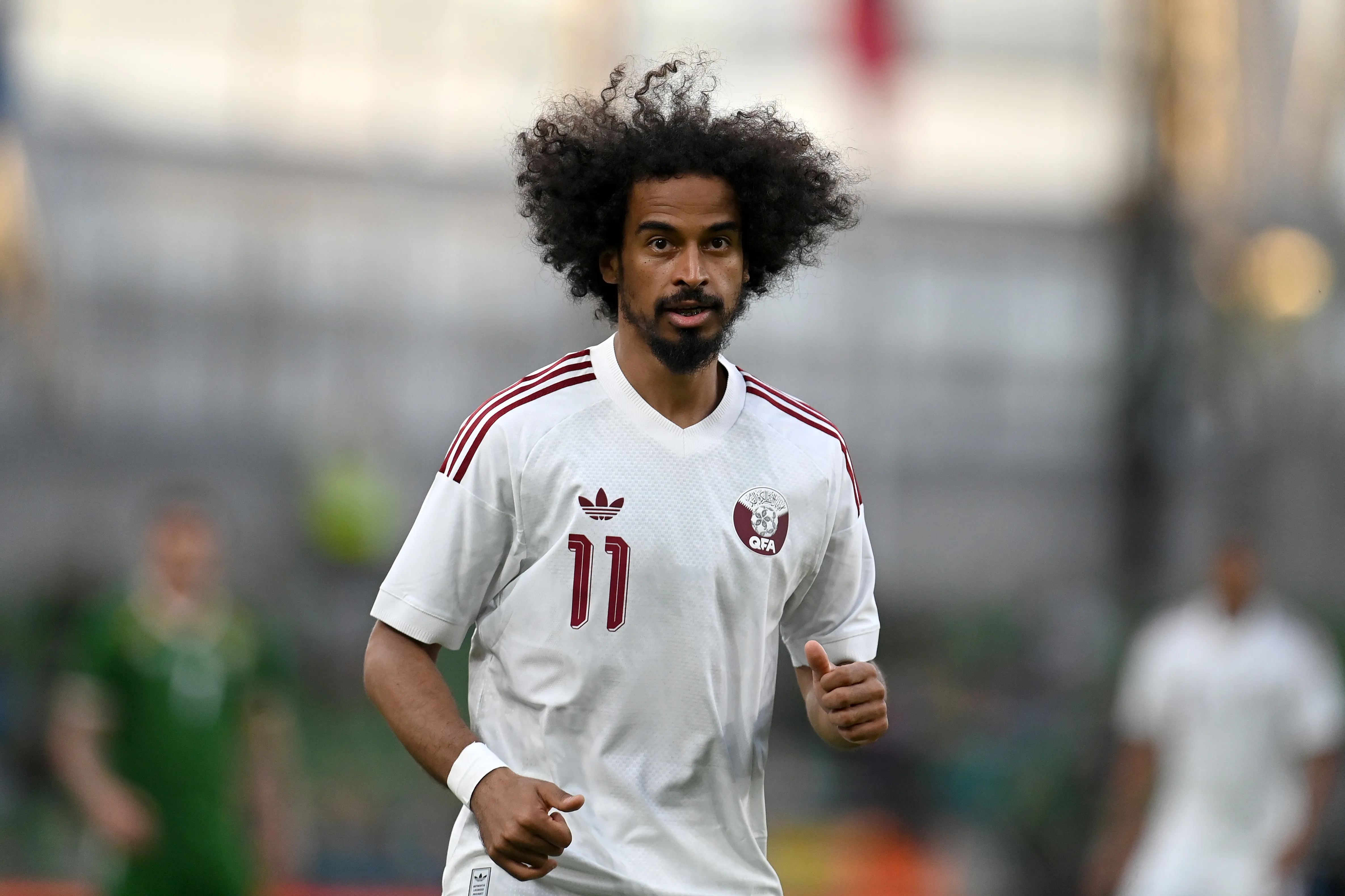 El delantero insigne y reconocible de Qatar | Getty Images