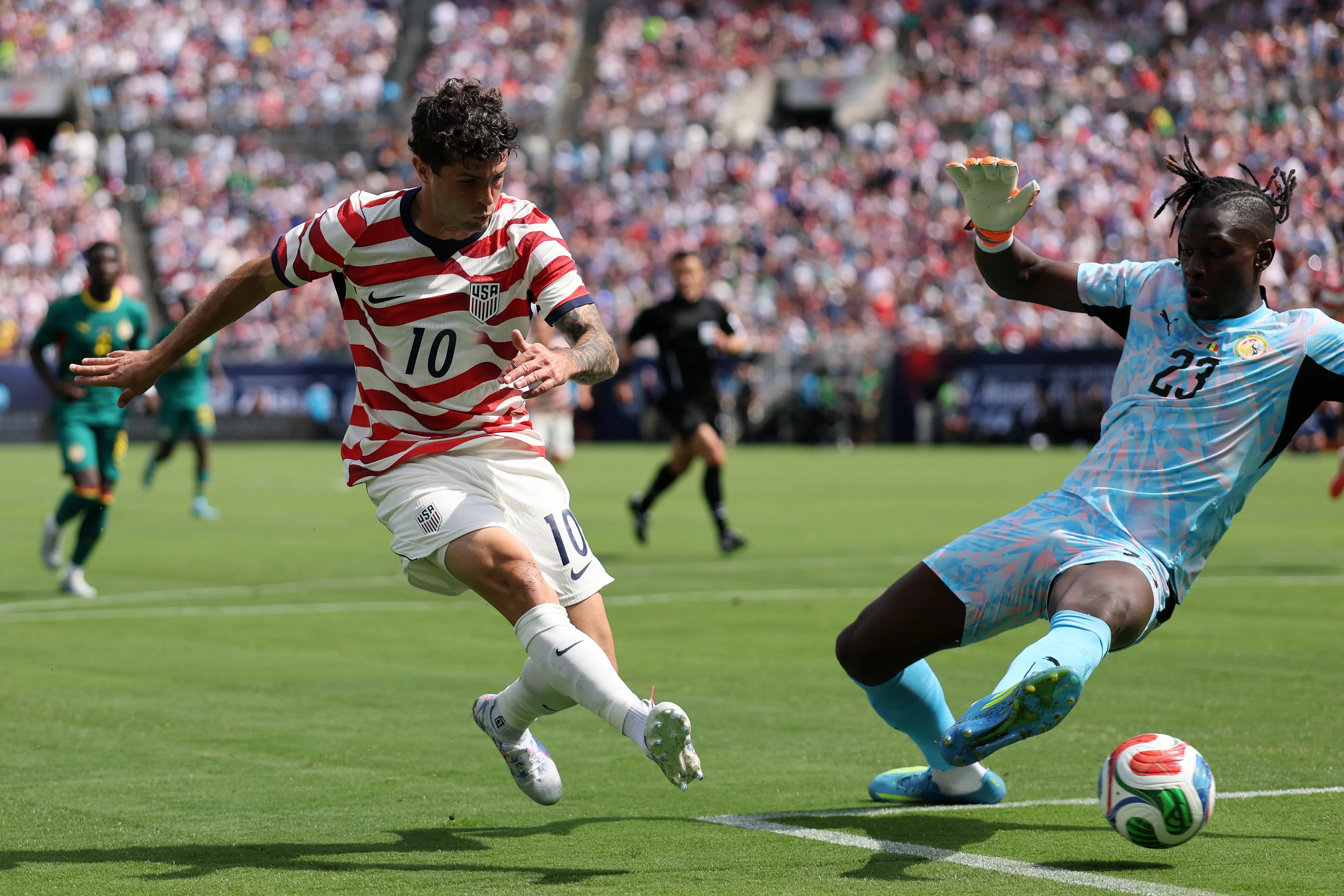 Pulisic tiene el arco entre ceja y ceja | Getty Images