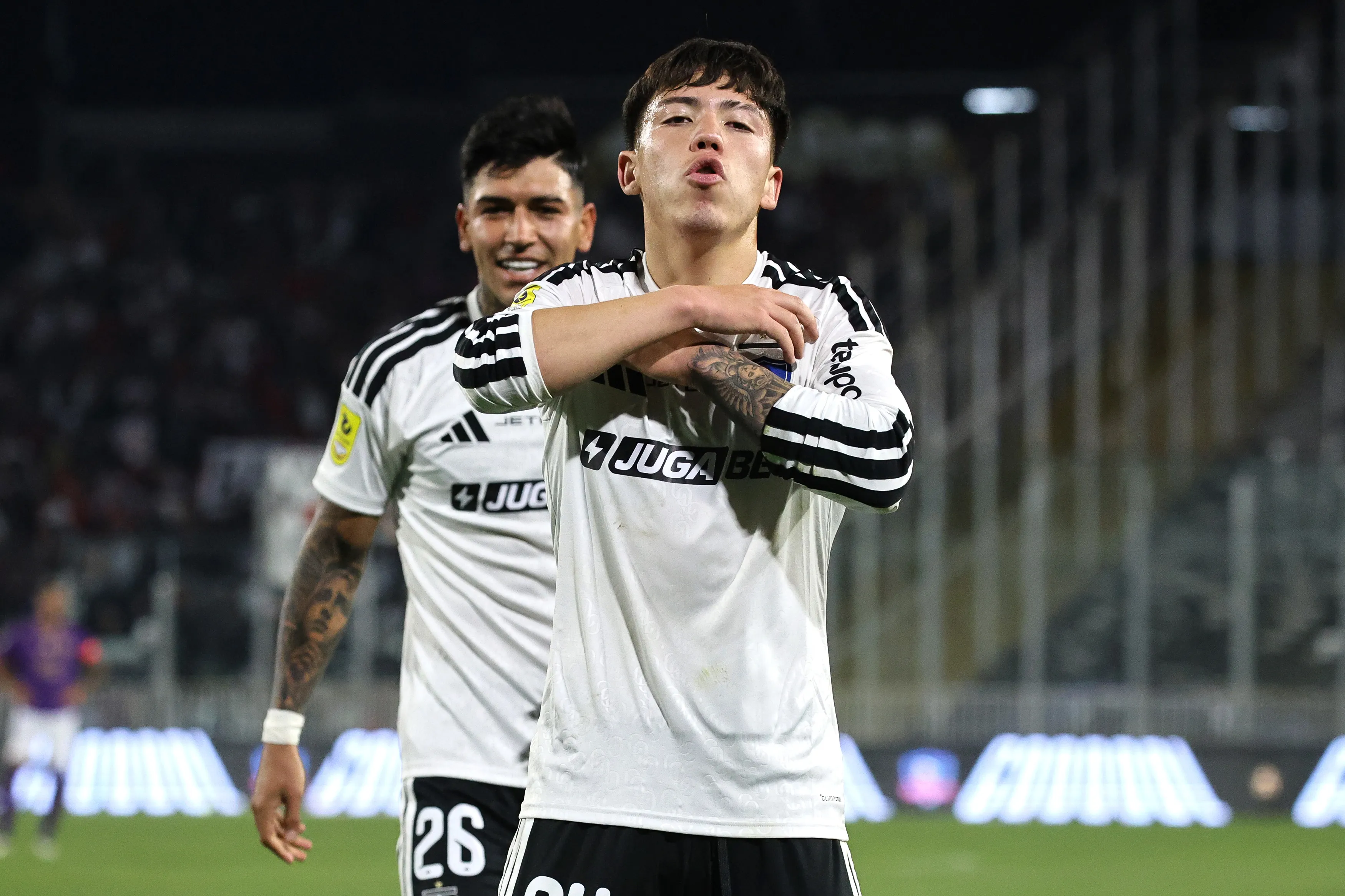 Leandro Hernández tiene a Colo Colo preocupado con su renovación. Foto: Photosport.
