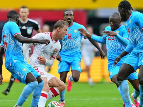Congo muestra de todo menos goles en amistoso con Dinamarca