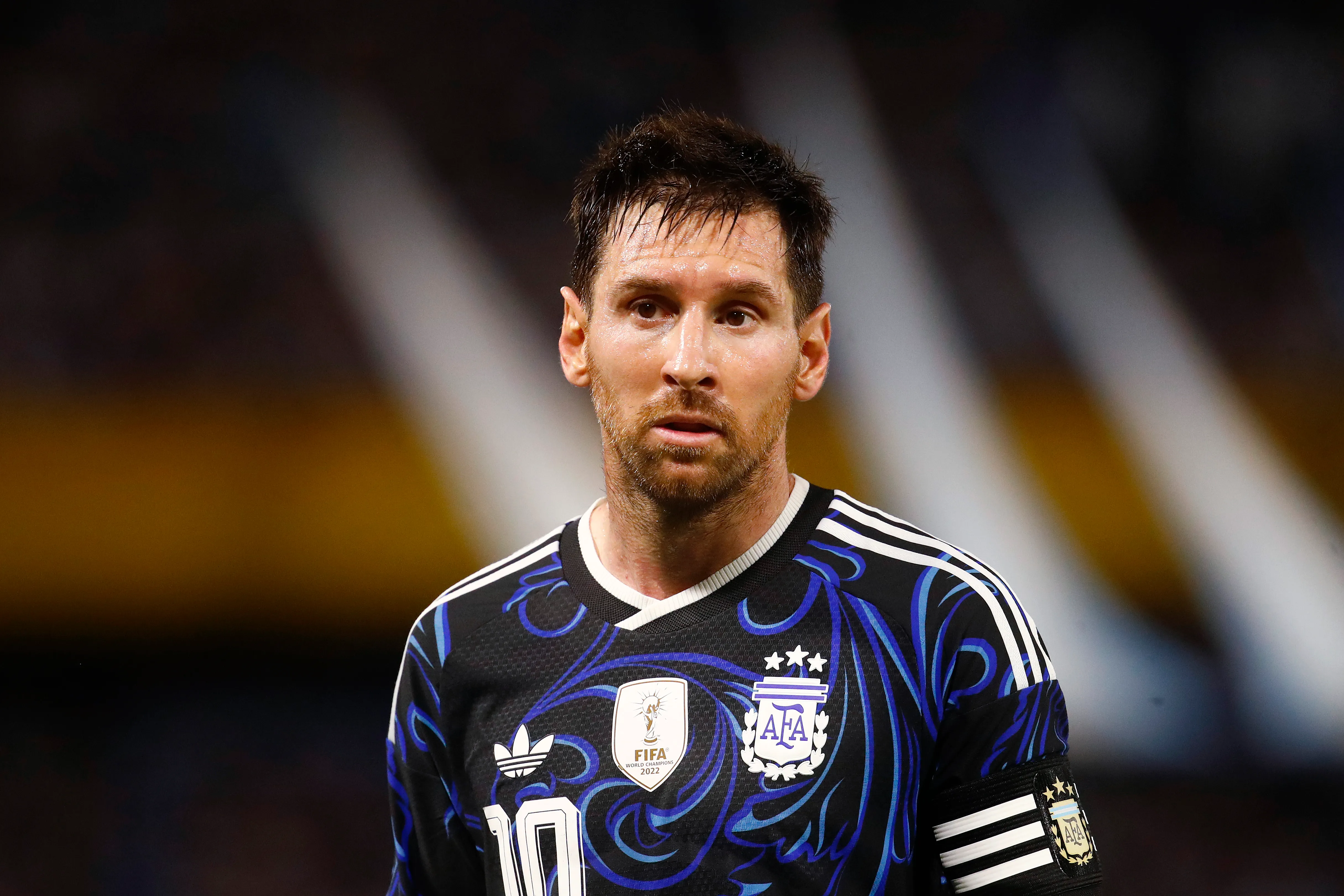 Lionel Messi en la selección de Argentina que intentará revalidar el Mundial. (Marcos Brindicci/Getty Images).