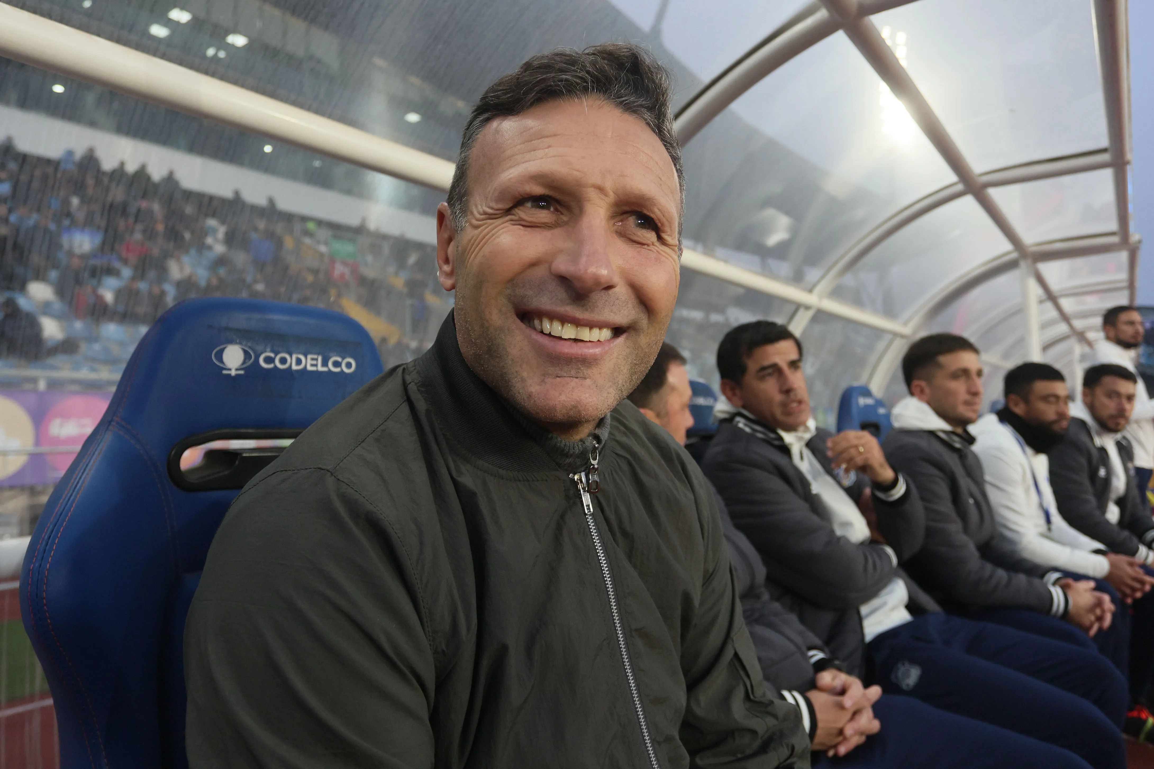 Walter Ribonetto ha tenido varios motivos para sonreír en Everton últimamente. (Jorge Loyola/Photosport).