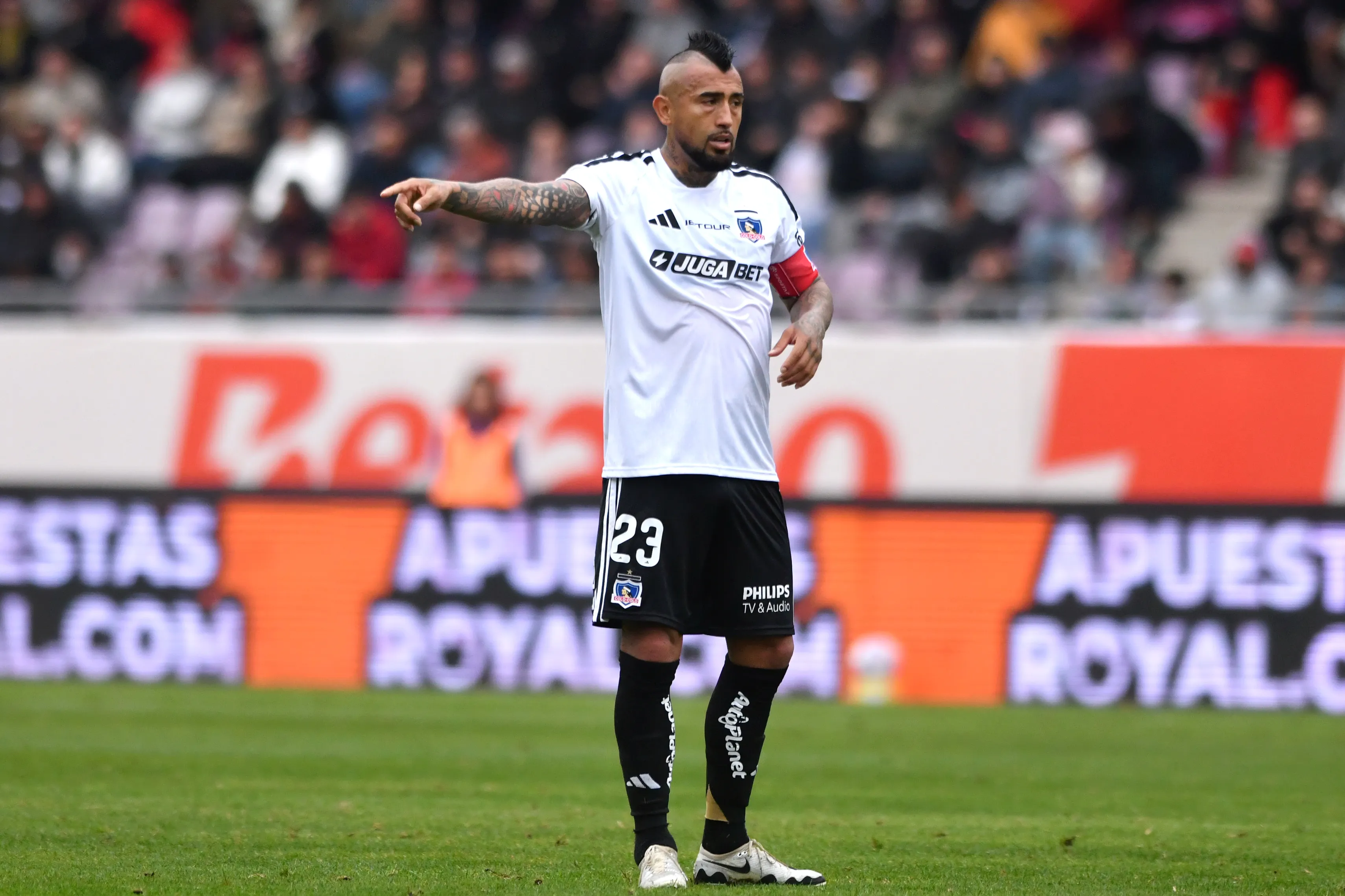 Vidal iniciará acciones legales contra Camilo Huerta. Imagen: Photosport