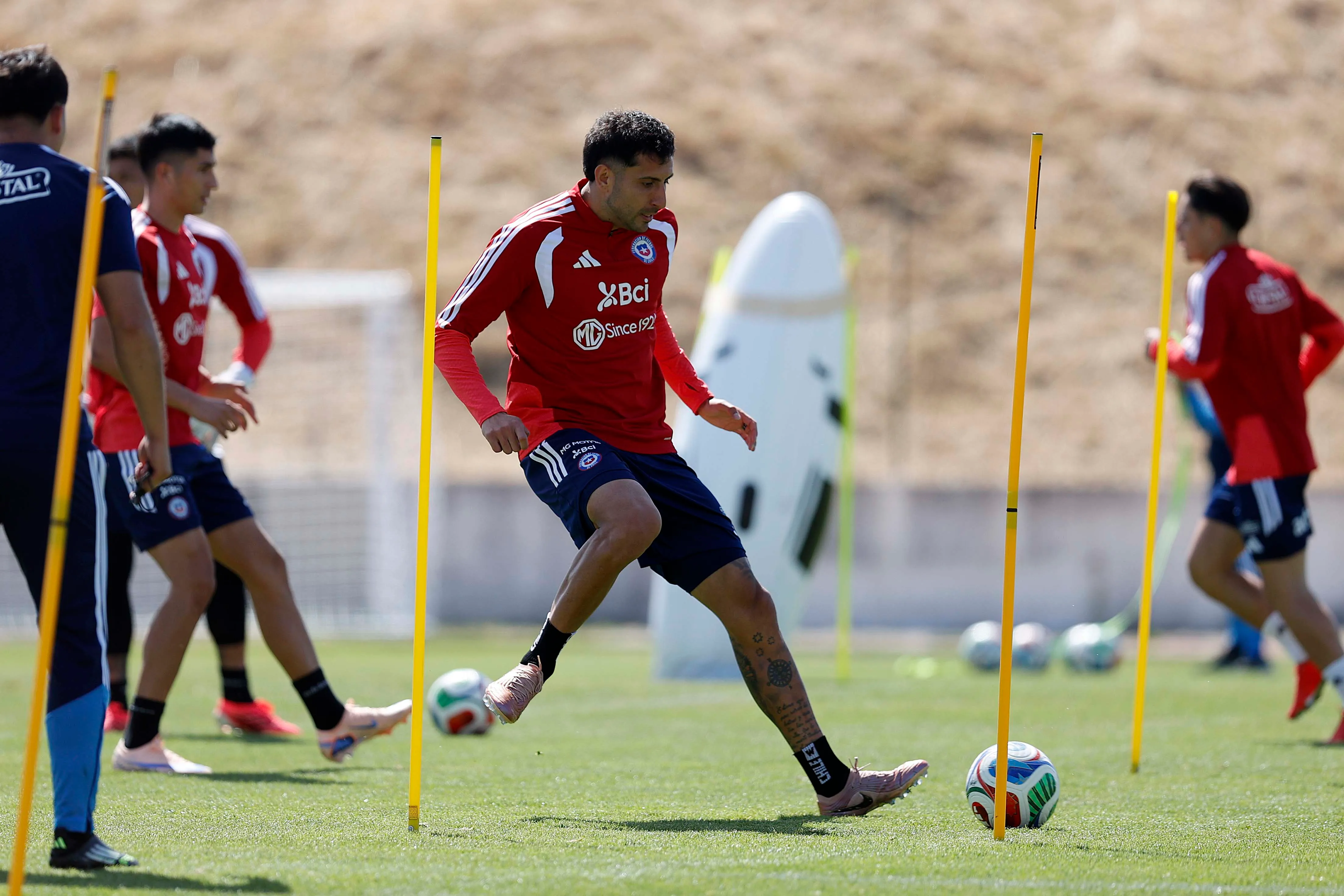 La Roja jugará ante Portugal y Congo. Foto: Carlos Parra – Comunicaciones FFCh