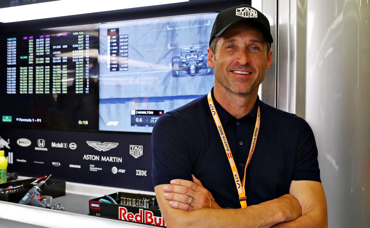 Ni Verstappen, ni Hamilton, ni Schumacher: Patrick Dempsey escoge al mejor piloto de la historia