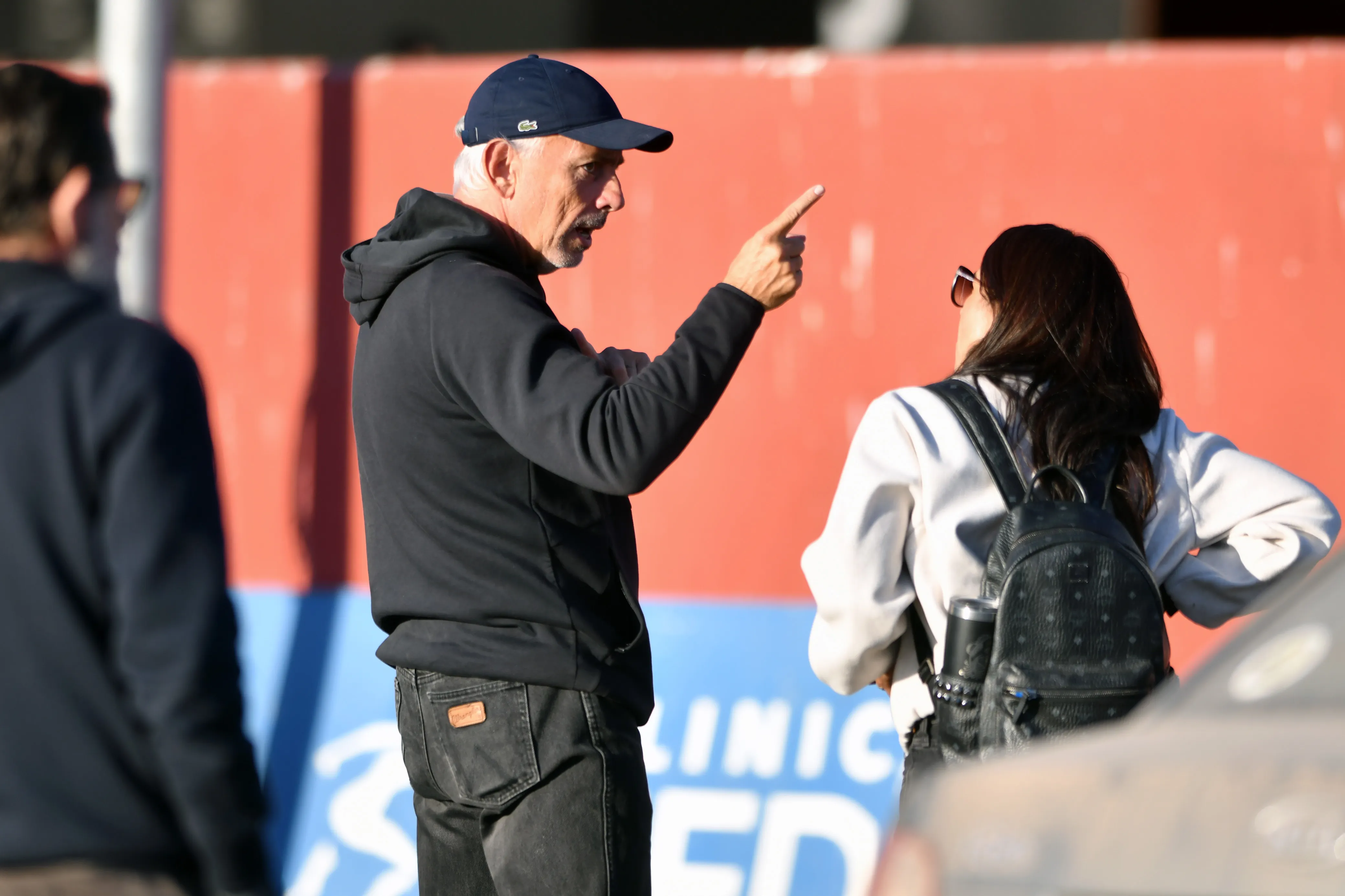 Fernando Felicevich en el estadio La Portada de La Serena. (Alejandro Pizarro Ubilla/Photosport).