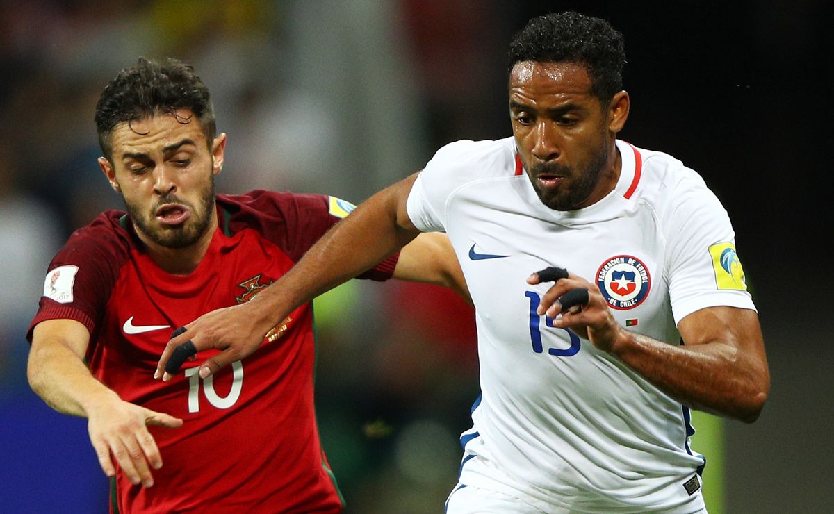 Beausejour recuerda el triunfazo de Chile ante Portugal en Copa Confederaciones: “Los mirábamos como un par”
