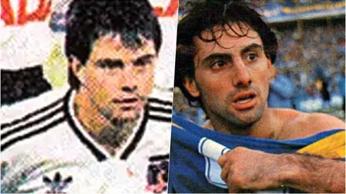 Juan Carlos Peralta y Diego Latorre fueron parte importante de la pelea entre Colo Colo y Boca Juniors en la Copa Libertadores '91.