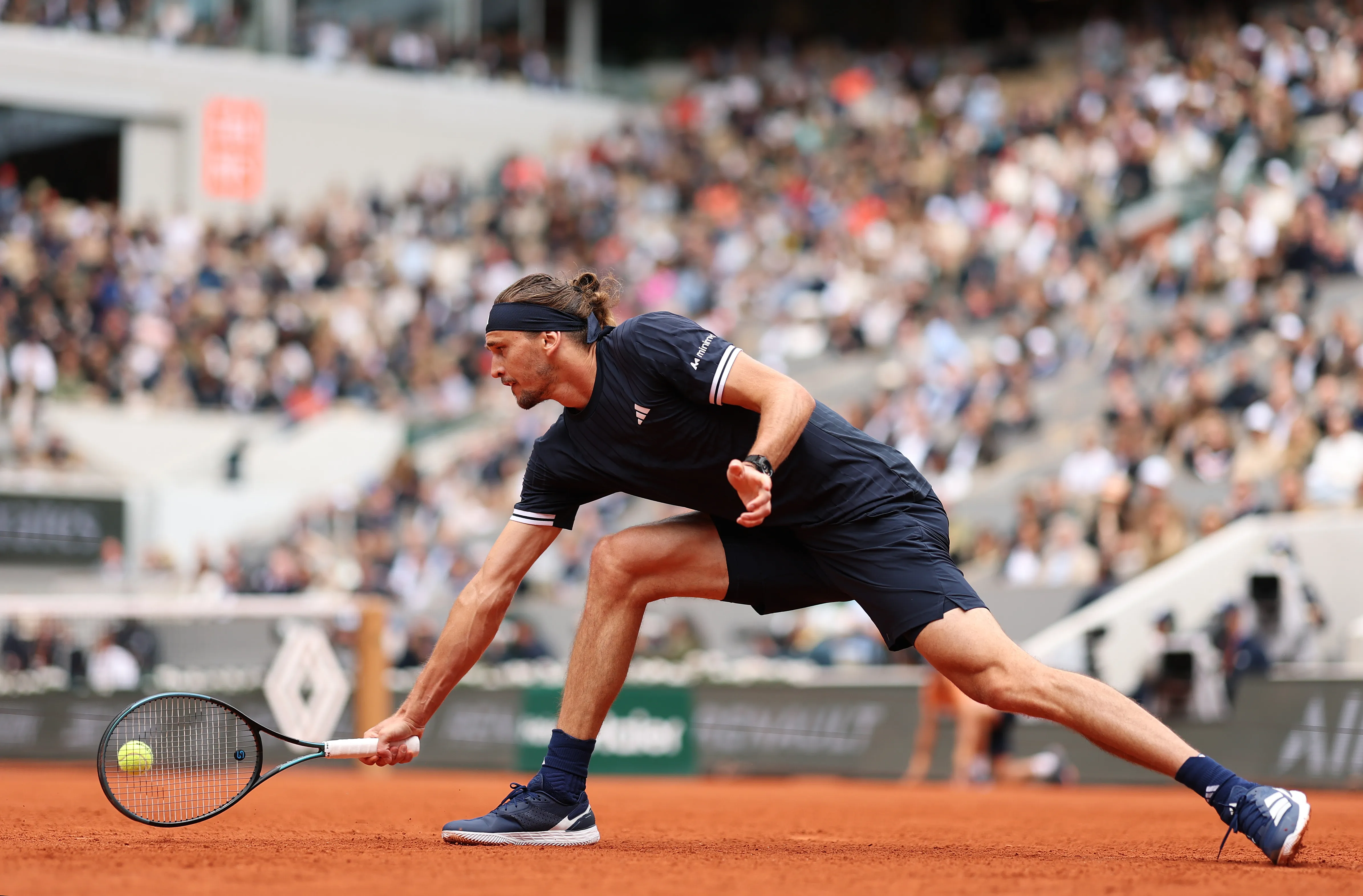 Alexander Zverev en Roland Garros. (Photo by Clive Brunskill/Getty Images)
