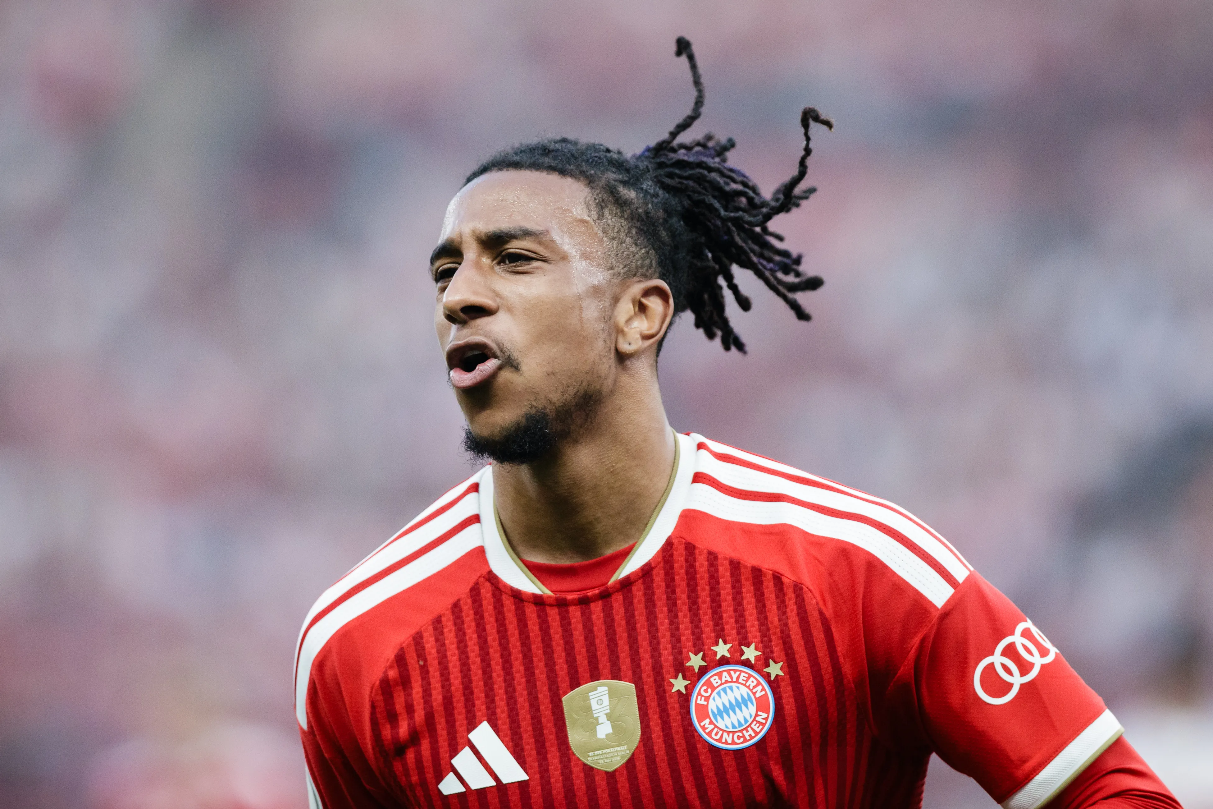 Michael Olise tuvo una brillante temporada en Bayern Múnich. (Photo by Reinaldo Coddou H./Getty Images)
