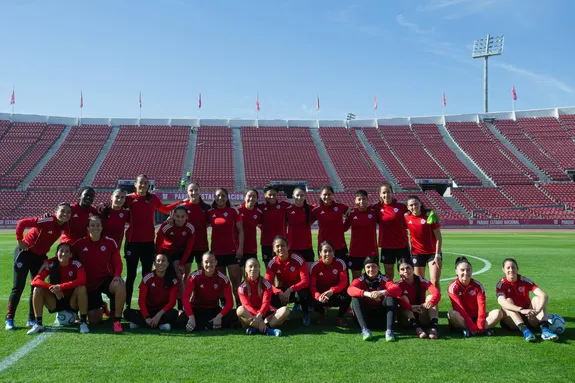 La Roja recibe a Ecuador en el Estadio Nacional por la Liga de Naciones Femenina – J. Díaz – FFCh