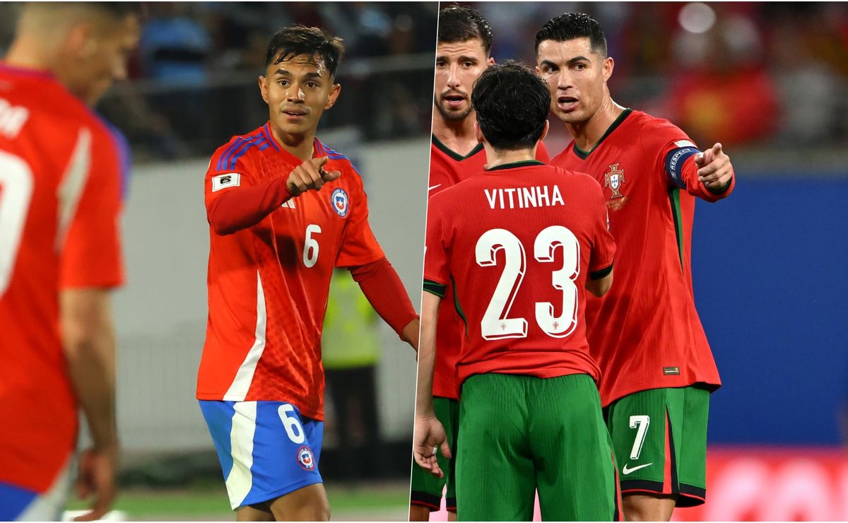 Chile contra Portugal: Pizarro ironiza con la camiseta de Cristiano Ronaldo y revela la que quiere