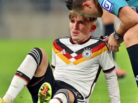 Durísimo: Alemania pierde por lesión a su gran joya de 18 años