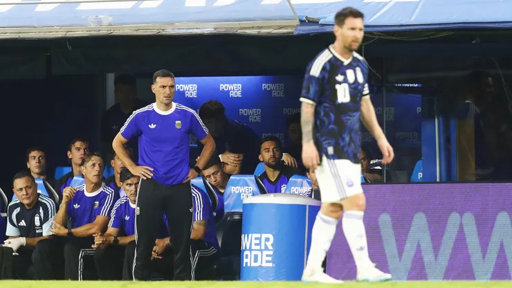 Lionel Scaloni puede hacer cambios en la nómina de Argentina.