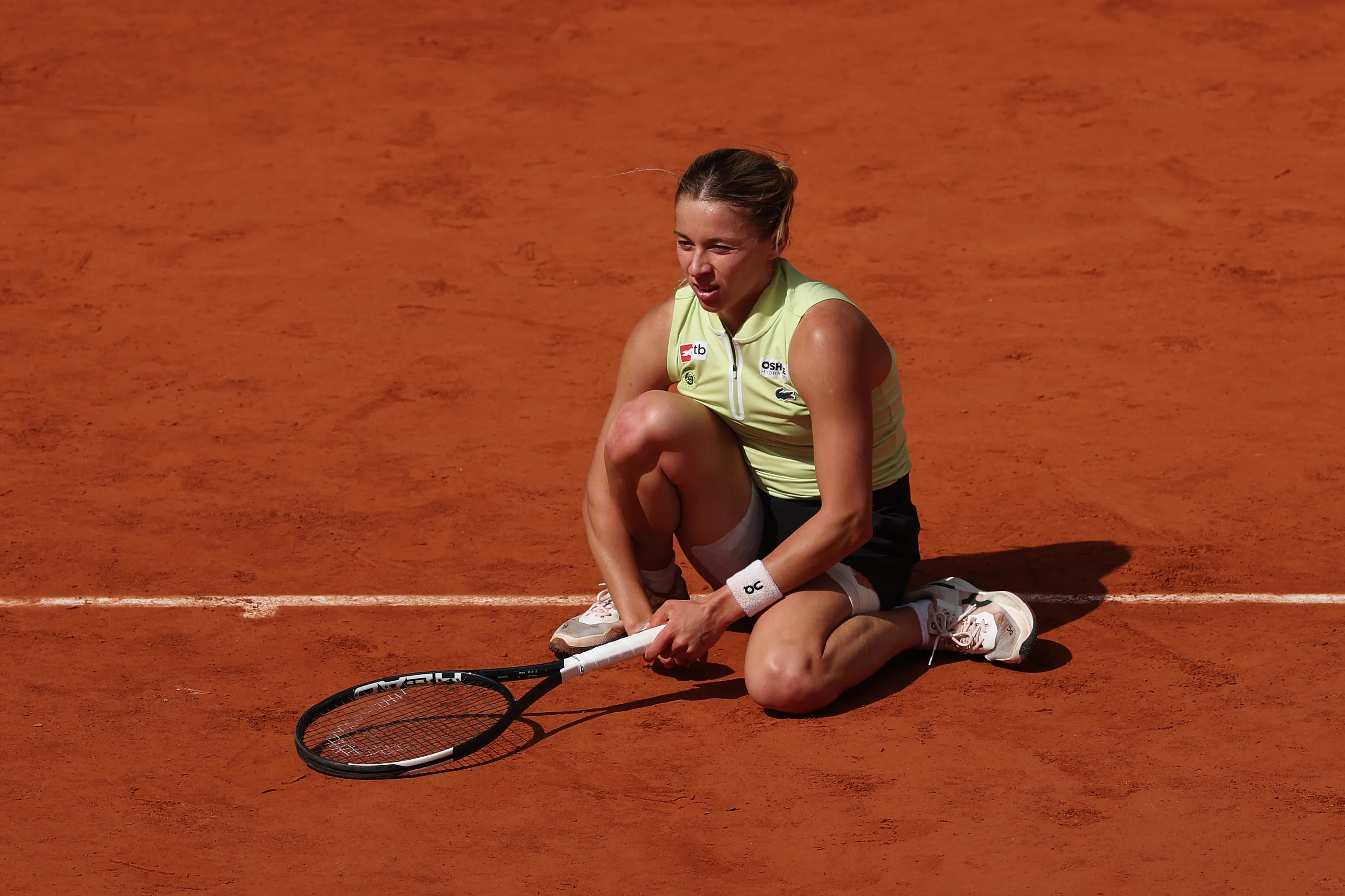 Maja Chwalinska perdió en la final de Roland Garros. (Photo by Dan Istitene/Getty Images)