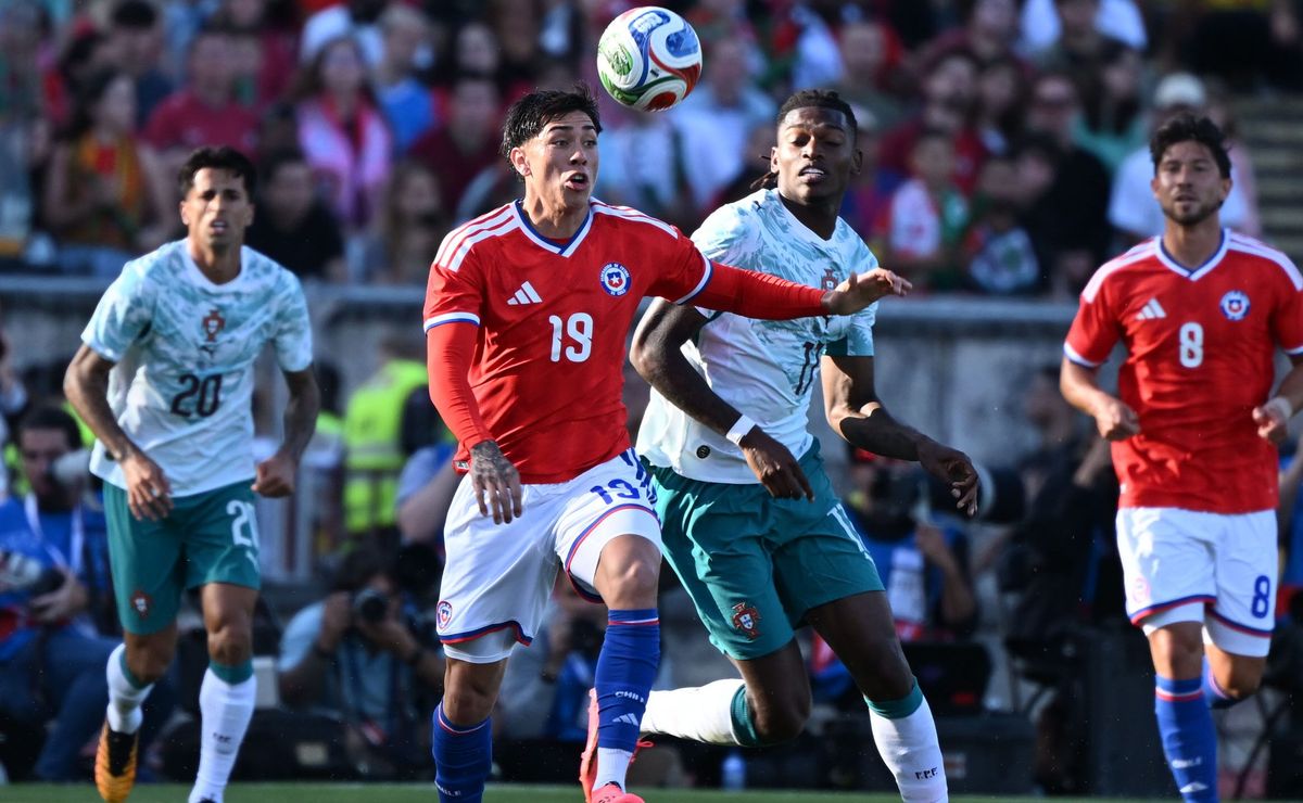 La estadística con la que Portugal aniquiló a Chile en el primer tiempo en Lisboa