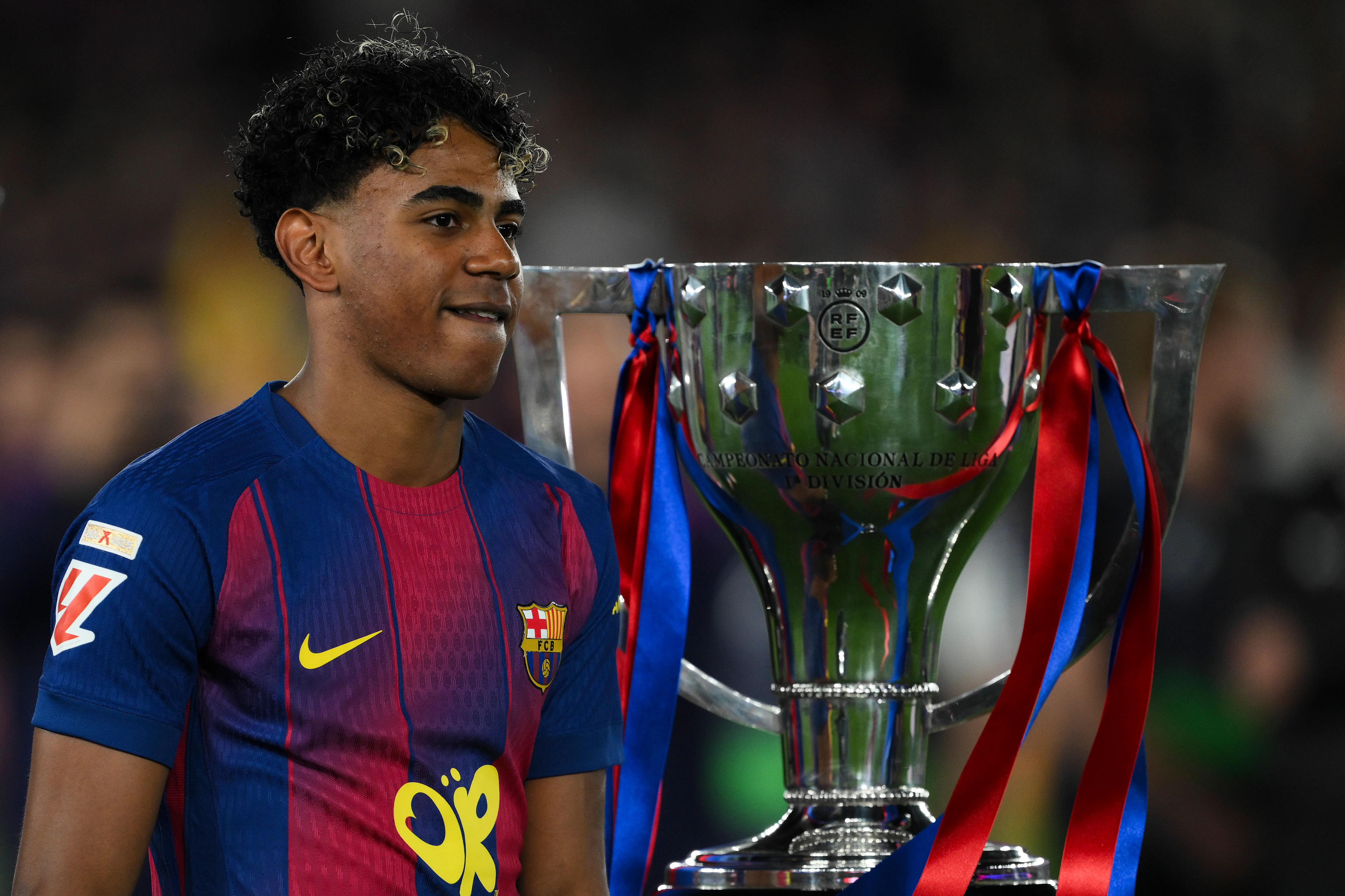 El español Lamine Yamal del Barcelona | Getty Images
