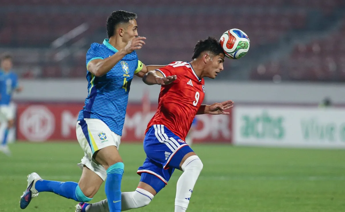 Chile cae ante Brasil en amistoso rumbo al Mundial Sub 20