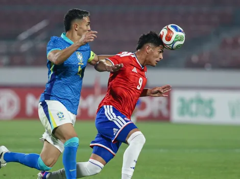 Chile se queda sin nada en partidazo ante Brasil rumbo al Mundial Sub 20